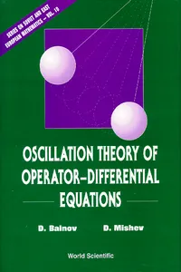 Oscillation Theory Of Operator-differential Equations_cover