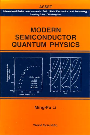 Modern Semiconductor Quantum Physics