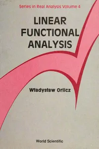 Linear Functional Analysis_cover