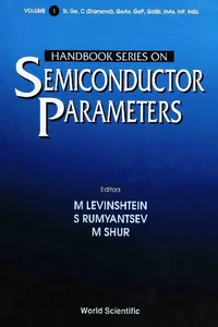 Handbook Series On Semiconductor Parameters, Vol. 1: Si, Ge, , Gaas, Gap, Gasb, Inas, Inp, Insb_cover