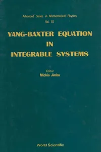 Yang-baxter Equation In Integrable Systems_cover