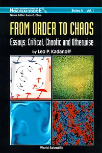 From Order To Chaos - Essays: Critical, Chaotic And Otherwise:_cover