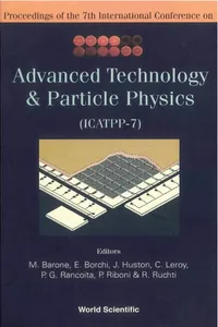 Advanced Technology And Particle Physics - Proceedings Of The 7th International Conference On Icatpp-7_cover