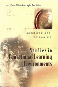 Studies In Educational Learning Environments: An International Perspective_cover