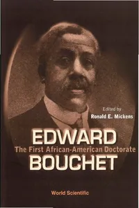 Edward Bouchet: The First African-american Doctorate_cover