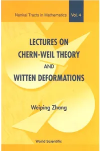 Lectures On Chern-weil Theory And Witten Deformations_cover