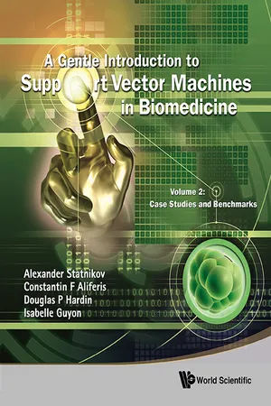 A Gentle Introduction to Support Vector Machines in Biomedicine