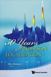 50 Years of Anderson Localization_cover