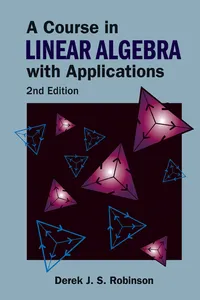 A Course in Linear Algebra with Applications_cover