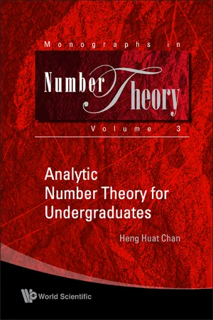 Analytic Number Theory for Undergraduates