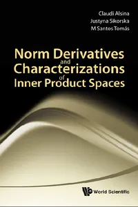 Norm Derivatives And Characterizations Of Inner Product Spaces_cover