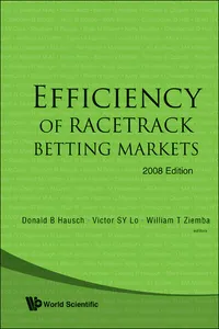 Efficiency Of Racetrack Betting Markets_cover