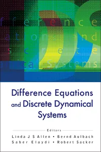 Difference Equations And Discrete Dynamical Systems - Proceedings Of The 9th International Conference_cover