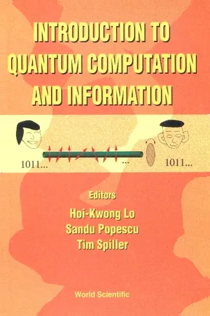 Introduction To Quantum Computation And Information