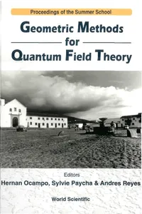 Geometric Methods For Quantum Field Theory_cover