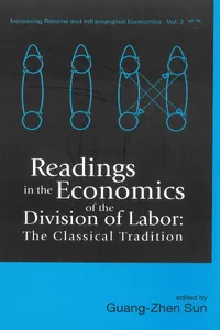 Readings In The Economics Of The Division Of Labor: The Classical Tradition_cover