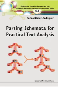 Parsing Schemata For Practical Text Analysis_cover