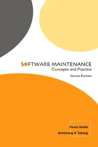 Software Maintenance: Concepts And Practice_cover