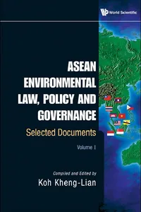 Asean Environmental Law, Policy And Governance: Selected Documents_cover