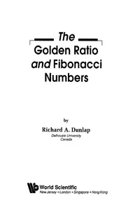 Golden Ratio And Fibonacci Numbers, The_cover