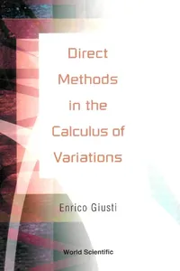 Direct Methods In The Calculus Of Variations_cover