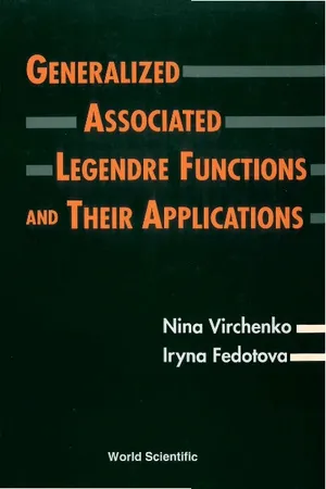 Generalized Associated Legendre Functions And Their Applications