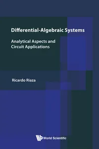 Differential-algebraic Systems: Analytical Aspects And Circuit Applications_cover