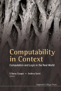 Computability In Context: Computation And Logic In The Real World_cover