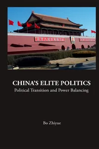 China's Elite Politics: Political Transition And Power Balancing_cover