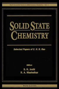 Solid State Chemistry: Selected Papers Of C N R Rao_cover