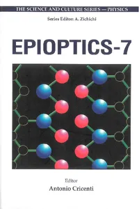 Epioptics-7, Proceedings Of The 24th Course Of The International School Of Solid State Physics_cover