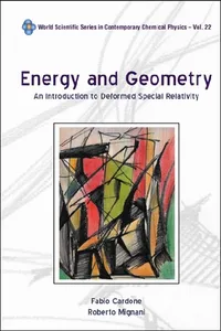 Energy And Geometry: An Introduction To Deformed Special Relativity_cover