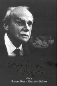 Proceedings Of The Dirac Centennial Symposium_cover