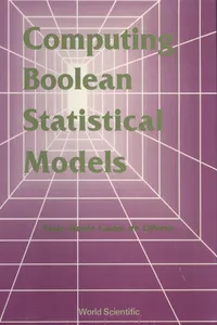 Computing Boolean Statistical Models_cover