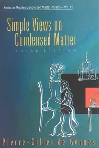 Simple Views On Condensed Matter_cover