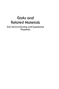 Gaas And Related Materials_cover