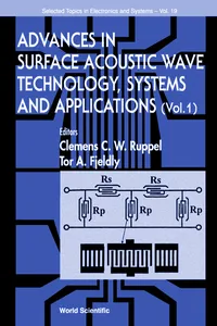 Advances In Surface Acoustic Wave Technology, Systems And Applications_cover