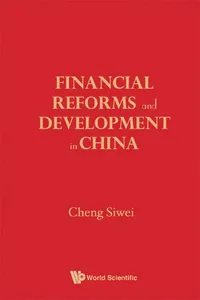 Financial Reforms And Developments In China_cover