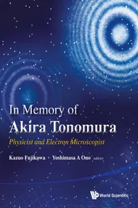 In Memory of Akira Tonomura_cover