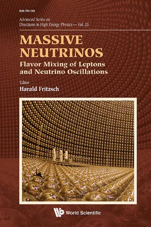 Massive Neutrinos: Flavor Mixing Of Leptons And Neutrino Oscillations