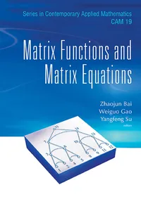 Matrix Functions And Matrix Equations_cover