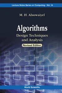 Algorithms: Design Techniques And Analysis_cover