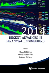 Recent Advances In Financial Engineering 2014 - Proceedings Of The Tmu Finance Workshop 2014_cover