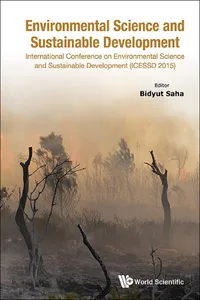 Environmental Science And Sustainable Development - International Conference_cover