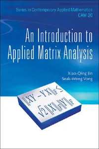 An Introduction to Applied Matrix Analysis_cover