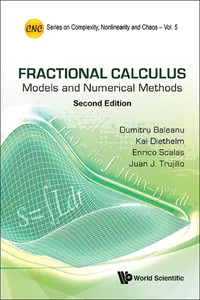 Fractional Calculus: Models And Numerical Methods_cover