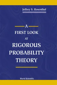 A First Look at Rigorous Probability Theory_cover