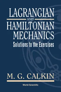 Lagrangian and Hamiltonian Mechanics_cover