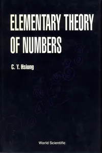 Elementary Theory of Numbers_cover