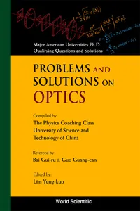 Problems and Solutions on Optics_cover